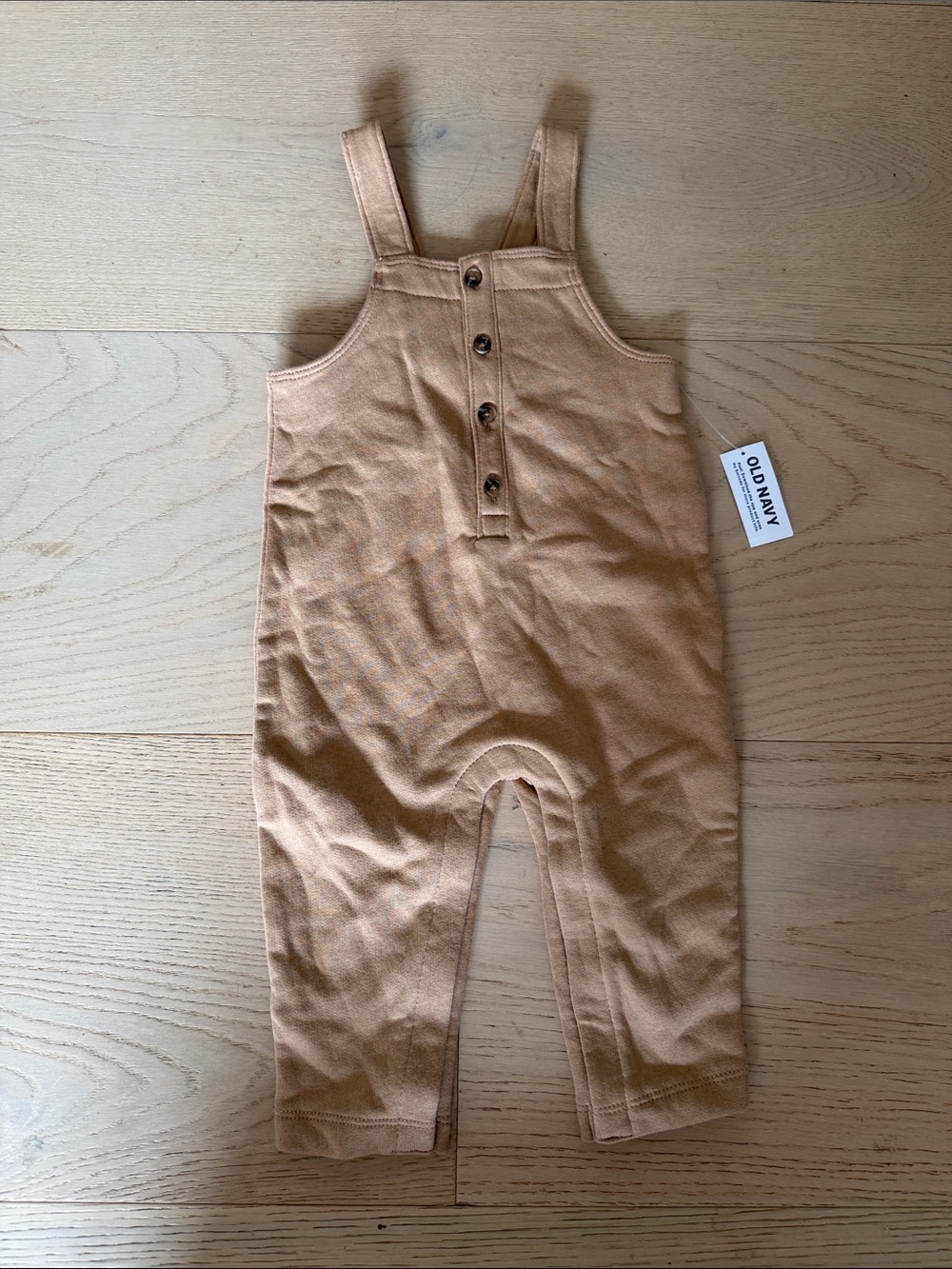 Old navy toddler camel overalls
